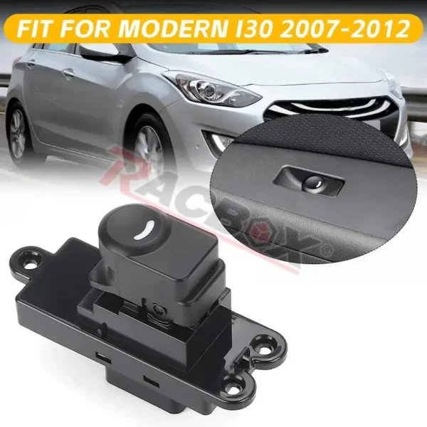 Window Glass Lifting Switch Single Button for Hyundai i30 FD i30CW 2007 2008 2009 2010 2011 2012 Hatchback Wagon 93580-2L010 - Image 2