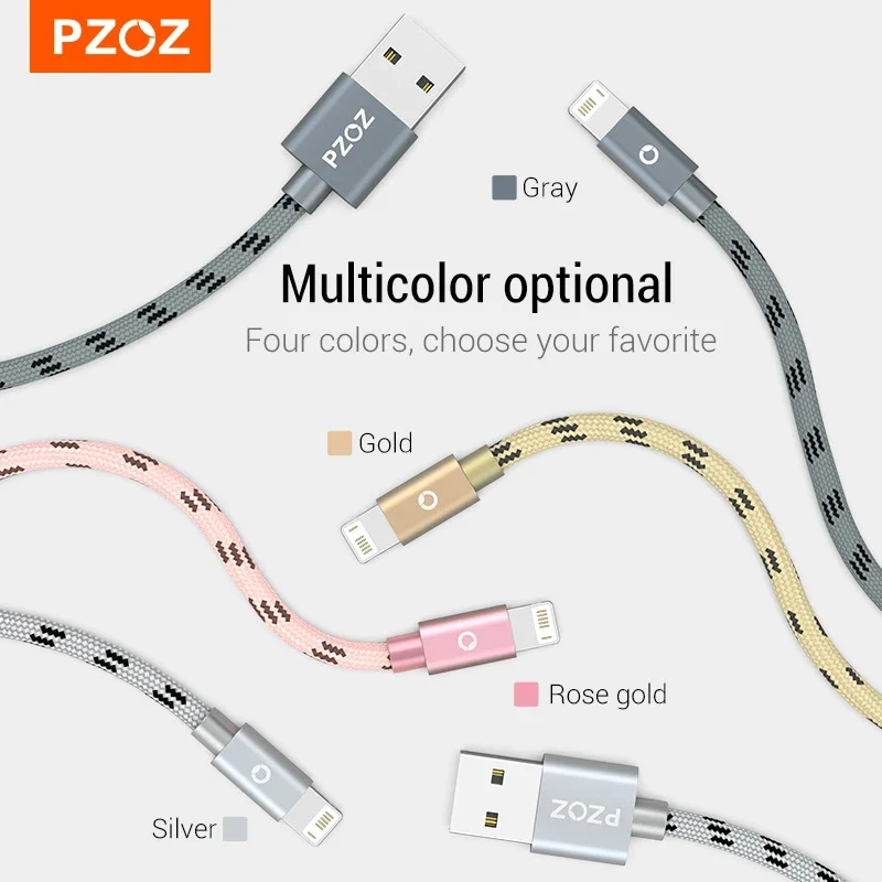 PZOZ Usb Cable For iphone cable 14 13 12 11 pro max Xs Xr X SE 8 7 6s plus ipad air mini fast charging cable For iphone charger - Image 5