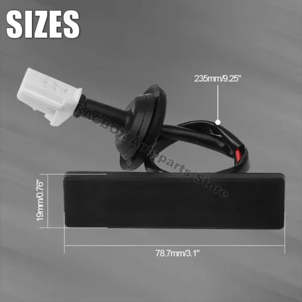 Tailgate Release Switch for Hyundai Veloster 2012-2017 Hatch Button Trunk Latch with 1.6 Liter L4 Engine Gas Part without Camera - Image 3