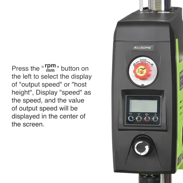 All368 800 واط متغير السرعة منضدة الحفر الصحافة ماكينة حفر مع الليزر و Worklight BG-518801 - Image 3