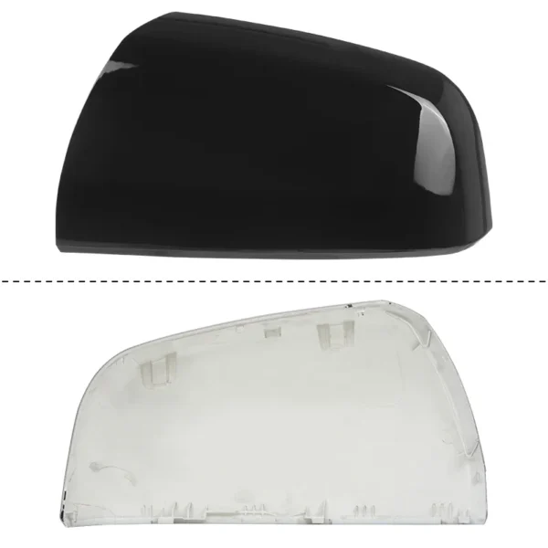 Car Side Wing Rear View Mirror Cover Cap Glossy Black/White for Opel Vauxhall Zafira B MK2 2008 2009 2010 2011 2012 2013 2014 - Image 5