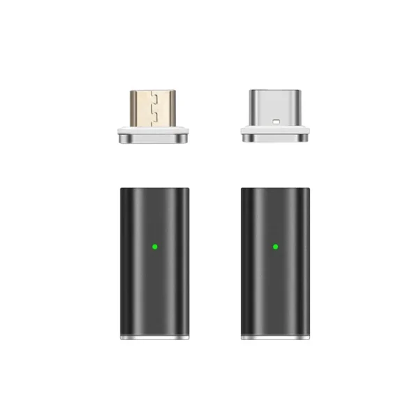 Type C Micro Magnetic Adapter For Samsung Galaxy S24+ Galaxy Xcover7 Ulefone Armor 26 Ultra Xiaomi 14 Ultra Doogee U10 Charging