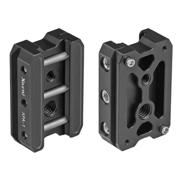 ⁦XILETU Picatinny Arca Swiss Plate Picatinny Convert to ARCA Quick Release Plate Rail Hunting Tripod Dovetail Mount Adapter⁩ - الصورة ⁦3⁩
