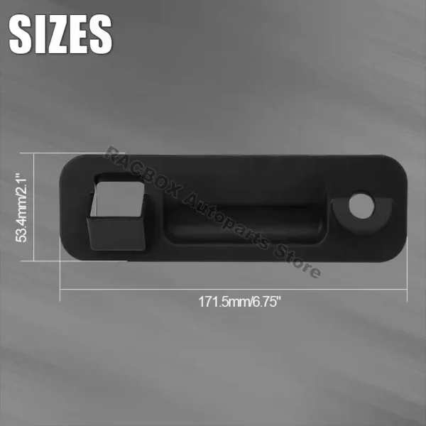 Outer Rear Tailgate Door Trunk Lid Lock Handle Switch for Hyundai Sonata 2015 2016 2017 Auto Parts Accessories Black 81260-C1010 - Image 3