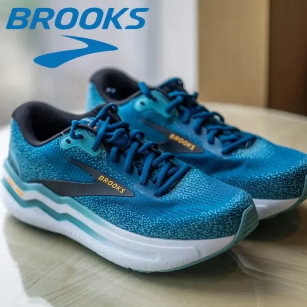 Brooks Men's Ghost Max 2 Casual Sneakers Cushioned Marathon Running Shoes Nitrogen Jogging Footwear for Men