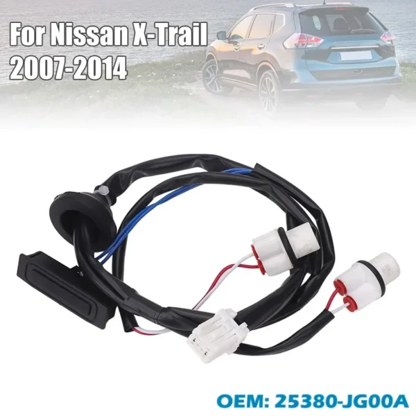 25380-JG00A Car Rear Trunk Door Tailgate Liftgate Open Release Switch for Nissan X-Trail 2007 2008 2009 2010 2011 2012 2013 2014