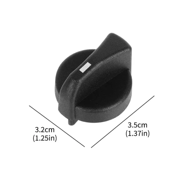 3PCS Air-conditioning A/C Heat Control Switch Knob for Peterbilt 330 335 379 387 1987-2011 AC Heater Control Knobs 121-0001-000 - Image 2