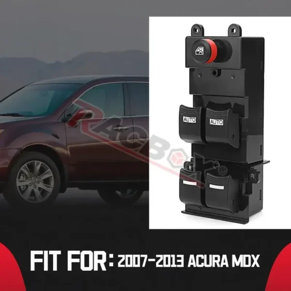 35750-STX-A01ZA Car Front Left Master Power Window Switch for Honda Acura MDX 2007-2013 Glass Lifting Up/Down Button Replacement - Image 3