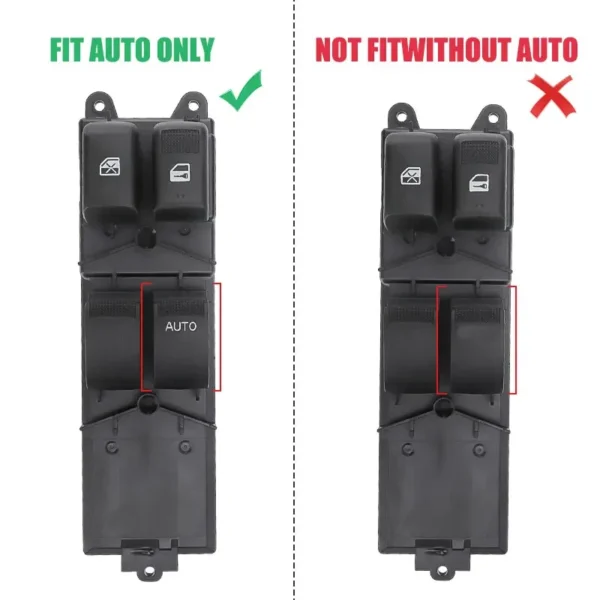 RHD Power Master Window Switch for Isuzu D-Max 2-Door 2011 2012 2013 2014 2015 2016 2017 2018 2019 2020 Ute 8981922491 100026502 - Image 3