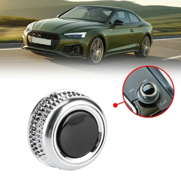 8T0919070B Radio Volume Control Knob Switch for Audi Q5 2010-2017 A4 S4 RS4 Avant Quattro A5 S5 RS5 Coupe Sportback Cabriolet