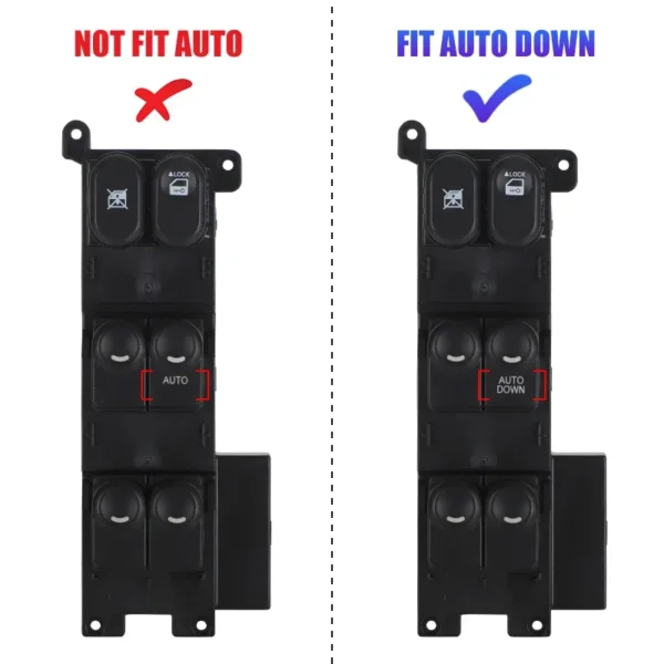 RHD Front Right Master Window Switch & Rear Switch Button for Hyundai i30 FD 2007-2012 Hatchback Wagon 93570-2L910 93580-2L010 - Image 2