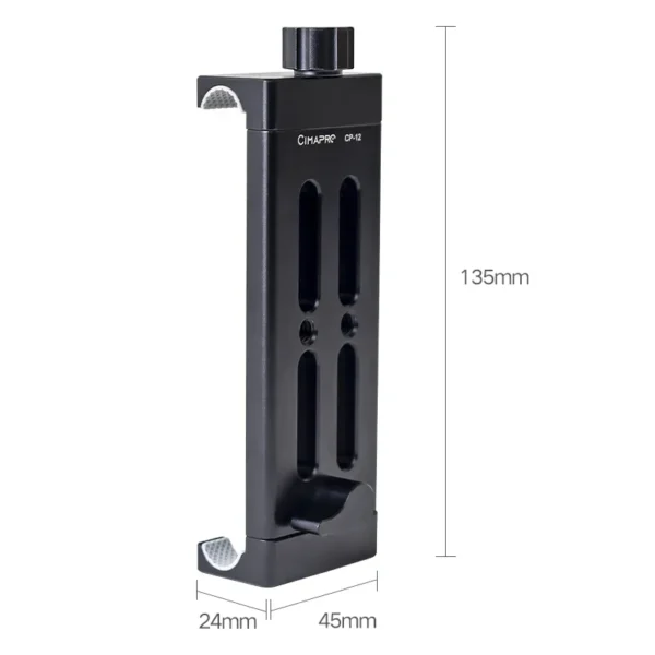 Cimapro CP12 Metal Tablet Stand Mobile Phone Photo Live Tripod Head Accessories Adapter Holder Holder Desktop iPad Clamp - Image 5