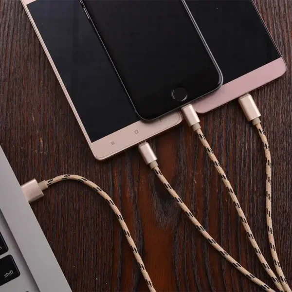 PZOZ multi phone charger cable For iPhone14 13 12 11 Pro Max se X Huawei honor 90gt Type C Micro Cable Charging Data accesorios - Image 5