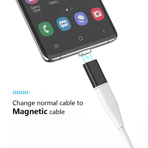 Type-C Magnetic Adapter For Samsung S24 Realme 13 Pro Xiaomi Redmi Pad SE OnePlus Pad 2 vivo T3 Lite Cubot X90 Micro Charger - Image 3