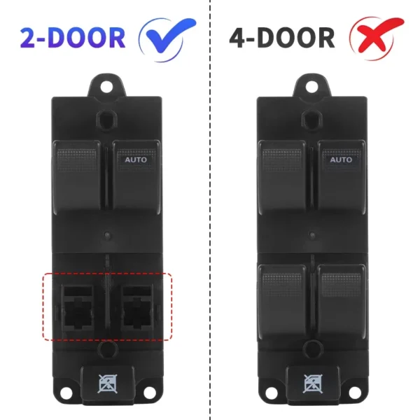 2-Door RHD Electric Power Master Window Switch Button 16Pin for Mazda BT50 UN 2006~2011 for Ford Ranger PX 2011~2022 UB9G-66-350 - Image 3