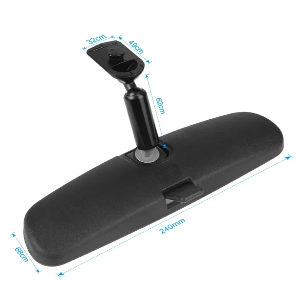 76400-SDA-A03 Interior Rearview Mirror for Honda Accord Civic 2/4dr Hybrid CR-Z Insight 2003-2016 Reflective HD Glass Replace - Image 5