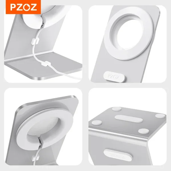 ⁦PZOZ Mobile Phone Holder Tablet Phone Stand Desktop Phone Stand For iPhone 15 14 13 12 Pro Max Holder Adjustable Pad Desk Stand⁩ - الصورة ⁦6⁩
