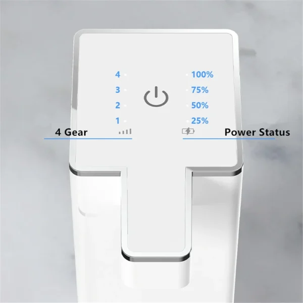 ⁦USB شحن التلقائي التعريفي موزع الصابون الرغوي 4 والعتاد الذكية الأشعة تحت الحمراء Touchless غسالة اليد للحمام المطبخ 380 مللي⁩ - الصورة ⁦3⁩