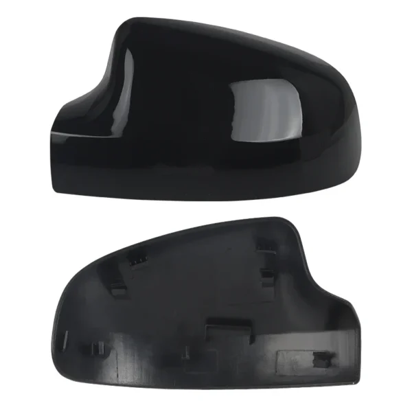 Car Side Wing Rear View Mirror Cover Cap for Renault Dacia Duster 1 Sandero 2 Logan 2 2012-2022 Replacement Glossy Black/White - Image 3