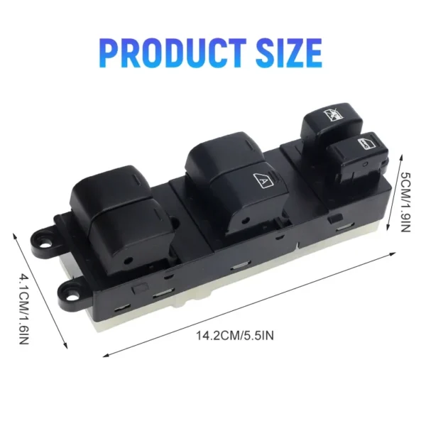 Front Right Car Master Power Window Control Module Switch for Subaru Liberty Outback 2008 2009 Forester 2008-2010 RHD 83071FG080 - Image 2