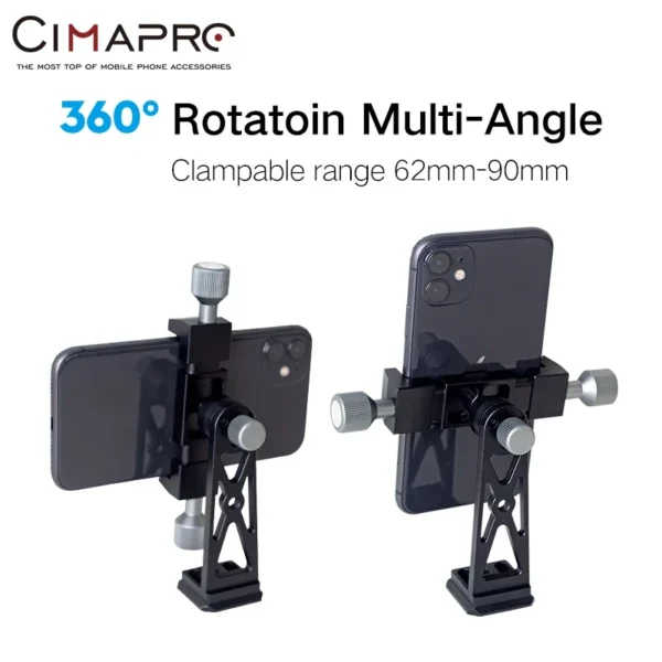 Cimapro CP-3 High Bearing Desktop Bracket Mini Tabletop Tripod For DSLR Camera Mirrorless Camera Smartphone