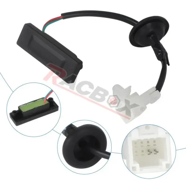 Tailgate Boot Rear Door Trunk Lock Release Switch Handle for Hyundai i10 2nd Generation 2013 2014 2015 2016 2017-20 81260-B4000 - Image 4