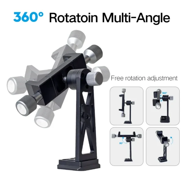 Cimapro CP-3 High Bearing Desktop Bracket Mini Tabletop Tripod For DSLR Camera Mirrorless Camera Smartphone - Image 2
