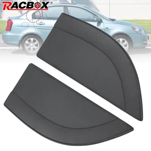 Car Rear Door Delta Triangle Molding Trim for Hyundai Accent 2006 2007 2008 2009 2010 Left Right 83840-1E000 83830-1E000 Replace