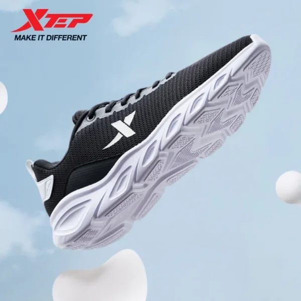 Xtep Running Shoes Men Breathable Mesh Shock Absorption Men's Sports Shoes Non-Slip Lightweight Male Sneakers 880119115131