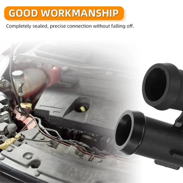 ⁦17127515494 Coolant Pipe Hose Exhaust Connector Joint 4 Way for BMW MINI R50 R52 R53 Cooper One 2001 2002 2003 2004 2005 2006⁩ - الصورة ⁦5⁩