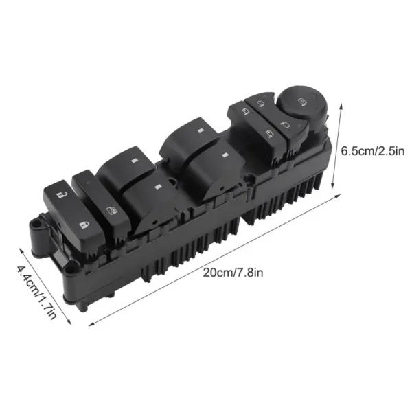 Car Left Master Power Window Switch 25976222 for Chevrolet Escalade Avalanche Silverado Suburban Tahoe for GMC Sierra Yukon LHD - Image 2