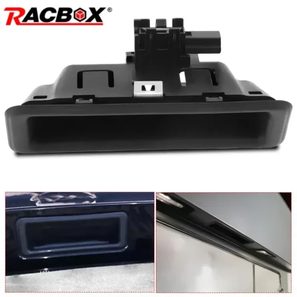 Auto Rear Door Boot Trunk Handle Lid Lock Release Switch for BMW E60 E70 E82 E88 E90 E93 51247118158 7118158 Accessories Replace