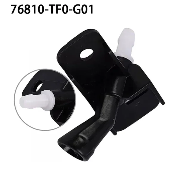2X Front Windshield Spray Washer Jet Cleaning Nozzle for Honda JAZZ 2009 2010 2011 2012 2013 2014 2015 76810-TF0-G01 76810TF0G01 - Image 4
