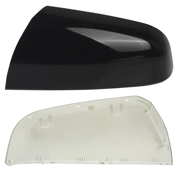 Car Door Side Wing Rear View Mirror Cover Cap for Vauxhall Zafira MK2 2005 2006 2007 2008 Replacement Glossy Black/ Primed White - Image 4