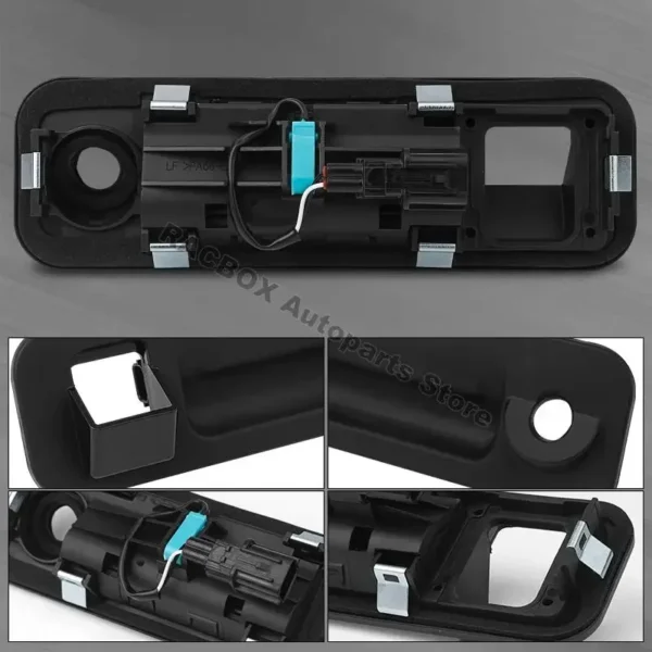 Outer Rear Tailgate Door Trunk Lid Lock Handle Switch for Hyundai Sonata 2015 2016 2017 Auto Parts Accessories Black 81260-C1010 - Image 6