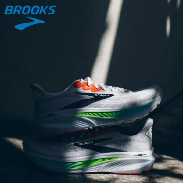 Brooks Ghost 17 Women's Neutral Running Shoes DNA Loft Cushioning Athletic Sneakers with Breathable Mesh Upper - Image 4