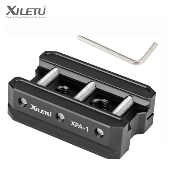 XILETU Picatinny Arca Swiss Plate Picatinny Convert to ARCA Quick Release Plate Rail Hunting Tripod Dovetail Mount Adapter