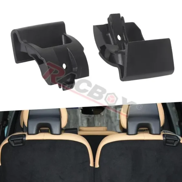 Rear Seat Recline Adjust Switch Handle Lever Black/Gray for Volvo XC90 2016 2017 2018 2019 2020 2021 2022 2023 39826799 39826801 - Image 6