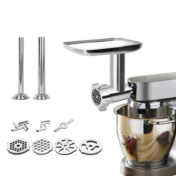 مجموعة مطحنة الطعام الجديدة لخلاط الحامل لعام 2025 أدوات طحن المطبخ لـ Kenwood Chef / Chef XL، KVC، KVL، kMix، تناسب أيضًا SMEG