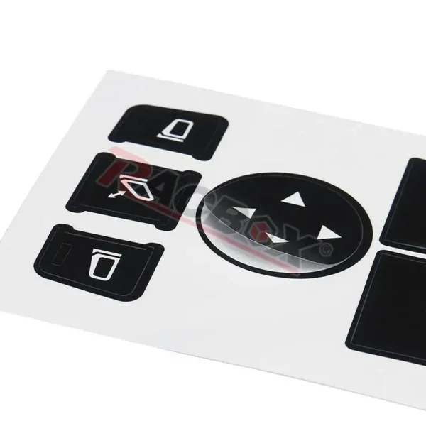 Car Center Console Button Repair Stickers Set for Mercedes Benz C-Class SLK CLS SL GLK A B E-Class W204 C204 W218 W212 W176 W246 - Image 6