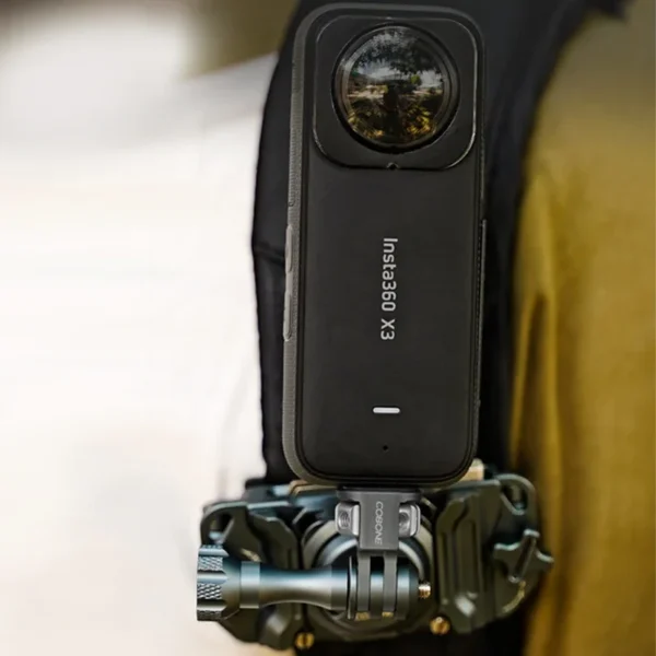 ⁦XILETU Sports Camera Quick Release Plate for DJI Action3/4 GoPro Insta360 Accessories Arca Tripod Head Magnetic Phone Holder⁩ - الصورة ⁦4⁩