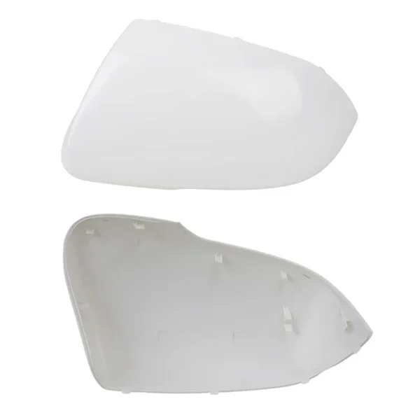 Car Door Side Wing Rearview Mirror Cover Cap White Black for Hyundai Santa Fe XL 2017 2018 2019 2020 w/Turn Signal Light Replace - Image 5