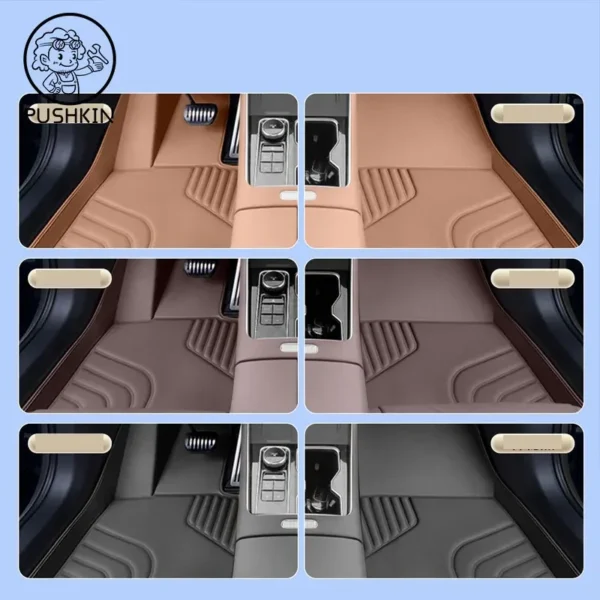 4WD 2WD الحصير سيارة لشيري تيجو 9 تيجو 8L 2024 2025 الأوساخ مقاومة القدم السجاد غطاء الأرضية اكسسوارات السيارات الداخلية - Image 2