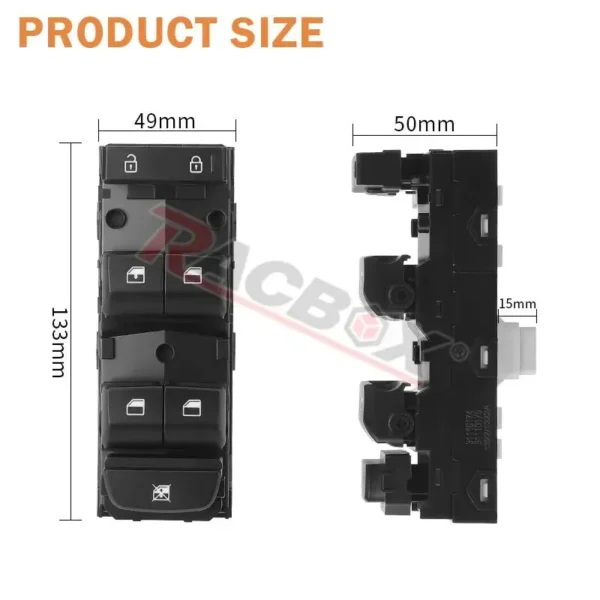 93571M6100 Front Left Auto Power Window Main Control Switch for Kia Forte 2019 2020 2021 Accessories Left Hand Drive Car Parts - Image 3