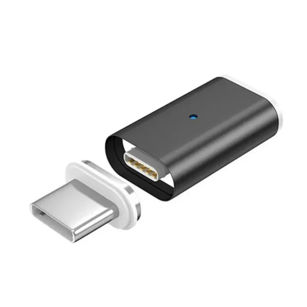 Type C Magnetic Adapter for Samsung S24 Cubot KingKong AX Blackview BL8000 Doogee DK10 Tecno Camon 30 Xiaomi Poco F6 Charger
