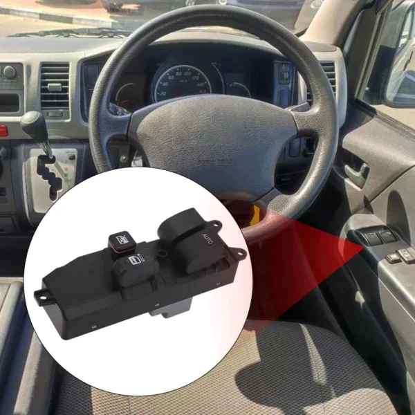 RHD Power Window Master Switch Glass Regulator for Toyota Hiace 2006 2007 2008 2009 2010 2011 2012 2013 Front Right 84820-26201
