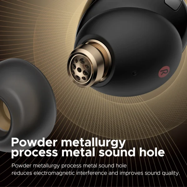 سماعات أذن Soundpeats Opera 05 لاسلكية عالية الدقة LDAC Hybrid ANC بلوتوث V5.3 مع صوت ستيريو هاي فاي صوت ENC ميكروفونات مزدوجة - Image 3