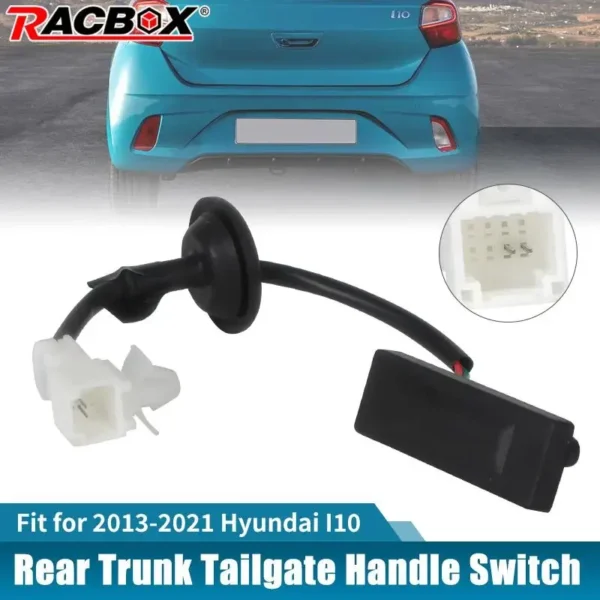 Tailgate Boot Rear Door Trunk Lock Release Switch Handle for Hyundai i10 2nd Generation 2013 2014 2015 2016 2017-20 81260-B4000