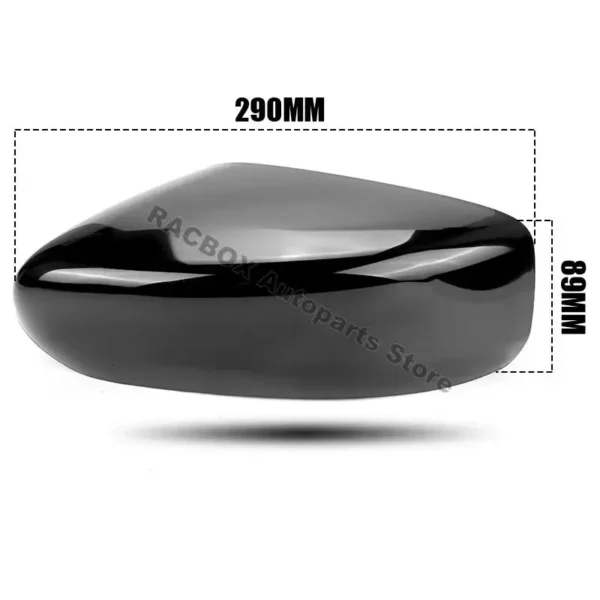 Side Rear View Mirror Cap Cover for Nissan Altima US 2013 2014 2015 2016 2017 Sedan 959-191 96373-3TH0A 963743TH0A Black White - Image 2