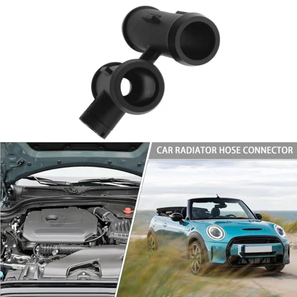 ⁦17127515494 Coolant Pipe Hose Exhaust Connector Joint 4 Way for BMW MINI R50 R52 R53 Cooper One 2001 2002 2003 2004 2005 2006⁩ - الصورة ⁦6⁩